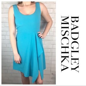 NEW Badgley Mischka Fit & Flare Dress Sz 4 - I02